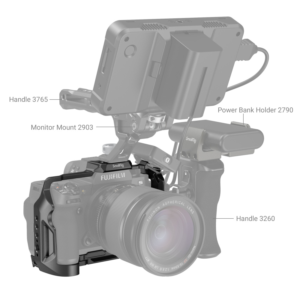 SmallRig Kavez za Fujifilm X-H2S 3934 - 6